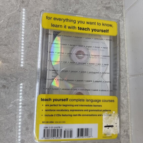 Teach Yourself French Language Course Audio CD Illustrated Course Book. New - Picture 6 of 6